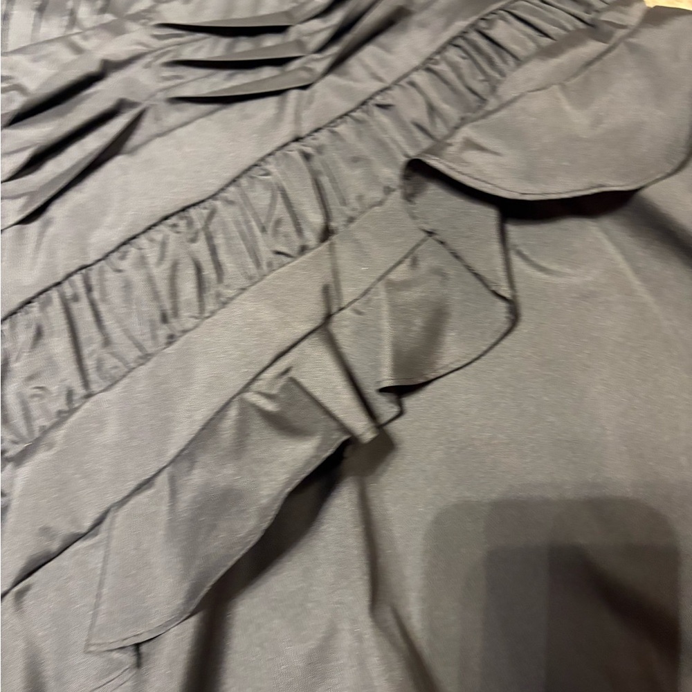 BCBGMaxAzria Black Ruffle Skirt - Picture 3 of 11
